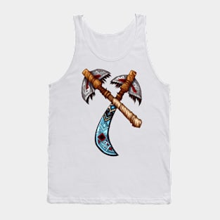 Native American Axes Tank Top